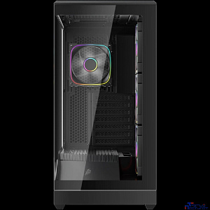 1STPLAYER Корпус GM7 ARGB Black / ATX / 4x120mm ARGB fans / GM7-BK-3FN7R-1FN7