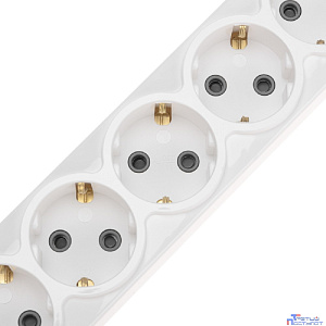Rexant (13-4112) Удлинитель PREMIUM 6 гнезд, 1,5м, 3х1,5мм?, с/з, белый