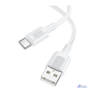 BOROFONE BX111/ USB кабель Type-C/ 1m/ 3A/ White