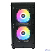 XASTRA Корпус A306M 3FRGB Black mATX/Mesh/ tempered glass / 3x 120mm FC120 FRGB fans/ A306M-3FC12F