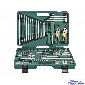 JONNESWAY S04H52478S Набор инструмента универсальный 1/4", 1/2"DR, 78 предметов