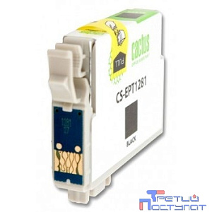 CACTUS T1285 набор картриджей  для  EPSON Stylus SX125/SX425W/SX420W/S22/Office BX305F/BX305FW черный/голубой/пурпурный/желтый