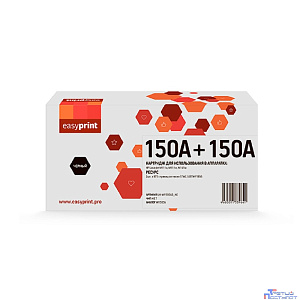 W1500AD Двойная упаковка картриджа EasyPrint LH-W1500AD_NC для HP LaserJet M111/M141 (2шт.x975 стр.) черный, БЕЗ ЧИПА