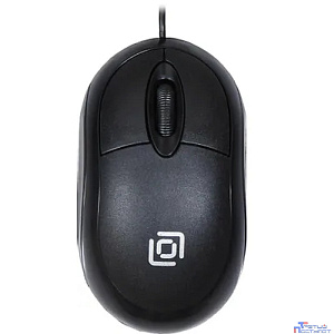 Oklick 105S черный оптическая (800dpi) USB для ноутбука (2but) [400941]