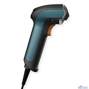 Сканер штрих-кодов/ Handheld scanner. industry. 2D. megapixel imager. Red/White /blue LEDs. multi-interface (RS232.USB.PS/2). vibration. protection class: IP64 drop: 1.8m. incl.: 2m straight rugged US