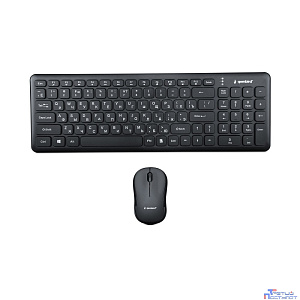 Комплект кл-ра+мышь беспров. Gembird KBS-9200, 2.4ГГц