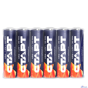 СТАРТ HR6 AA 2300mah NIMH-SH6 42/504 (6 шт. в уп-ке)