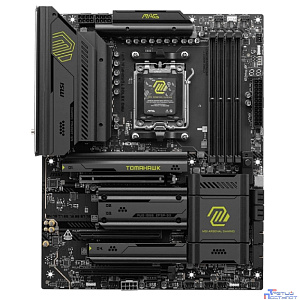 Материнская плата MSI MAG X870E TOMAHAWK WIFI X870, AM5, 4*DDR5, 3*PCIEx16, 4*M.2, 4*TypeC, 2*USB3.2Gen2, 7*USB3.2Gen1, 8*USB2.0, 4*SATA3.0, 5G, Type-C DP, HDMI, ATX, RTL