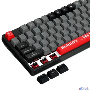 Клавиатура проводная A4Tech Bloody S87 Energy black/red (механическая, USB, for gamer, LED) (S87 USB ENERGY RE)
