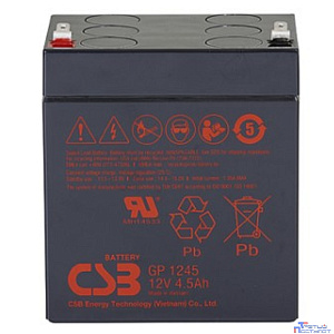 CSB Батарея GP1245 (12V 4,5Ah)