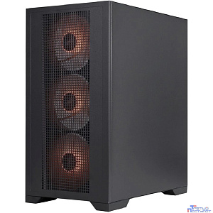 1STPLAYER Go2 ARGB Black / mATX / 4x120mm ARGB fans / Go2-BK-4F7