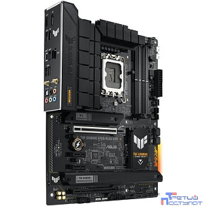 ASUS TUF GAMING B760-PLUS WIFI (Socket 1700, ATX, 4xDDR5(192GB), DP/HDMI, 1xPCIe 5.0x16/1xPCIe 3.0x16/2xPCIe 3.0, 1xLAN (2.5GbE), Wi-Fi, BT, 4xSATA 6Gb/s, 3xM.2, 1xType-C, 4xUSB 3.2, 1xUSB 2.0)