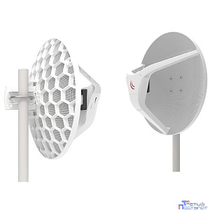 MikroTik RBLHGG-60adkit Wireless Wire Dish, пара сконфигурированных устройств LHGG-60ad , 60Ггц, до 1500м, 1Гбит