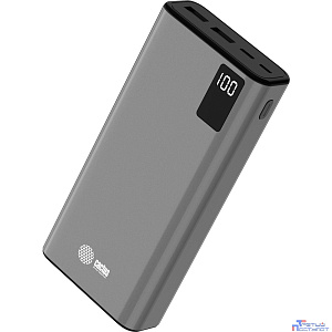 Мобильный аккумулятор Cactus CS-PBFSFA-20000 20000mAh 4.5A 2xUSB-A/USB-C серый