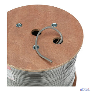 Rexant (01-0167) Кабель витая пара F/UTP, CAT 6, ZH нг(А)-HF, 4PR, 23AWG, INDOOR, SOLID, серый, 305м