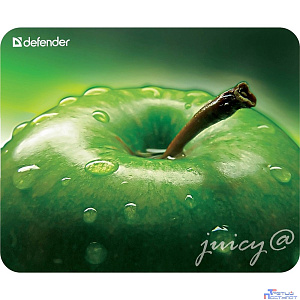 Defender Коврик для мыши Juicy sticker , "Фрукты" 220х180х0.4мм 4 вида [50412]