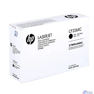 HP Картридж CF226XC/XH Black лазерный увеличенной емкости (9000 стр)  (белая корпоративная коробка)