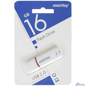 Smartbuy USB Drive 16Gb Crown White SB16GBCRW-W