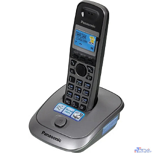 Panasonic KX-TG2511RUM (металик) {АОН, Caller ID,спикерфон на трубке,переход в Эко режим одним нажатием}