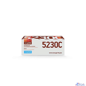 Easyprint TK-5230C Тонер-картридж LK-5230C для Kyocera ECOSYS M5521cdn/P5021cdn (2200 стр.) голубой, с чипом