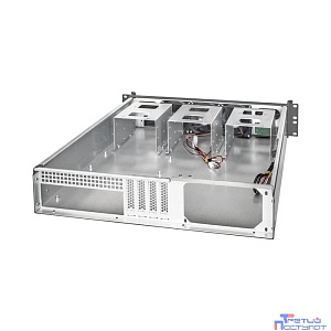 Exegate EX284969RUS Серверный корпус ExeGate Pro 2U450-09 <RM 19", высота 2U, глубина 450, БП 500ADS, 2*USB>