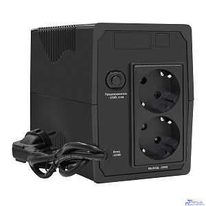 Exegate EP244543RUS ИБП Exegate Power  Back BNB-600  <600VA, Black, 2 евророзетки>