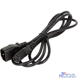 Кабель монитор - компьютер (UPS -> устройство) 220V {IEC-320-C13/C14}  <TP020-5.0-BK> 5,0м
