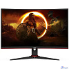 LCD AOC 27" CQ27G2SE Black-Red {VA curved 2560x1440 165Hz 1ms 178/178 250cd 2xHDMI2.0 DisplayPort1.4 высота}