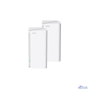 TENDA MX15 Pro (2-pack) Двухдиапазонная гигабитная Wi-Fi Mesh система AX5400, 2,4/5 ГГц, до 5378 Мбит/с, 3x 1Гбит/с, 6 встроенных антенн