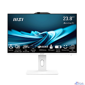 MSI Pro AP242P 14M AIO [9S6-AE0622-846] White 23.8" {FHD  Non-touch  i5-14400 / 8Gb / 512Gb SSD/WirelessKB&mouse/NoOS}