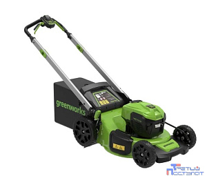 Greenworks GD40LM48SP Газонокосилка аккумуляторная , 40V, 48 см, самоходная, бесщеточная, без АКБ и ЗУ [2517407]