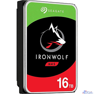 16TB Seagate Ironwolf (ST16000VN001) {SATA 6.0Gb/s, 7200 rpm, 64mb buffer, 3.5",для NAS}