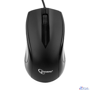 Gembird MUSOPTI9-905U, черный, USB, 1000DPI