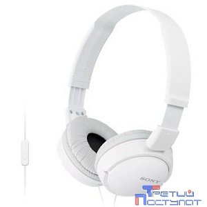 SONY MDR-ZX110APWC накладные, цвет белый