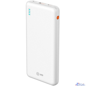Мобильный аккумулятор Cactus CS-PBFSBA-10000 10000mAh 4.5A USB-A/2xUSB-C белый