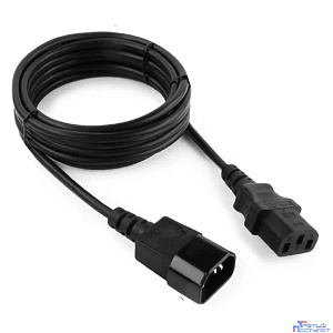 Buro AN23-1008 Кабель-удлинитель IEC C13 IEC C14 1.8м черный