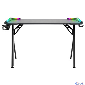 Игровой компьютерный стол Extreme RGB,подвес кружки+гарн.,черн. DEFENDER (64307)
