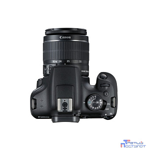 Canon EOS 2000D черный {24.1Mpix 18-55mm f/3.5-5.6 III 3" 1080p Full HD SDXC Li-ion} (с объективом) 2728C002