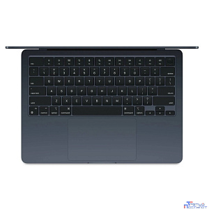 Apple MacBook Air 13-inch 2025 [MW133ZA/A] (КЛАВ.РУС.ГРАВ.) Midnight 13.6" Liquid Retina {(2560x1600) M4 10C CPU 10C GPU/16GB/512GB SSD/рекоменд.переходник} (A3240)