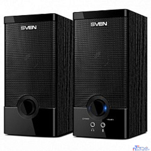 SVEN SPS-603 черный {USB-порт ПК, ноутбука или адаптер 5V DC}