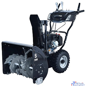HYUNDAI [S 7066] Снегоуборщик { ICW210, 4-тактный, 7,0 л.с., 208 см3, Фара и подогрев ручек: есть, Запуск ручной/электро, 5 вперед/2 назад, 660 мм,  подогрев карбюратора, вес 86 кг }