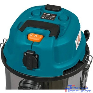 Bort Пылесос для сухой и влажной уборки BSS-1630-STORM {бак 30 л; 1600 Вт;  шланг 3 м; всасывание 270 Вт; Уровень шума 78 дБ; Вес 6,5 кг; Напряжение 220 В; аксессуаров 12 шт, гарантия 2 г} [93417500]