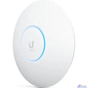 UBIQUITI U6-Enterprise Точка доступа 2,4+5+6 ГГц, Wi-Fi 6E, 4х4 MU-MIMO, 802.3at, 1х 2,5G RJ45