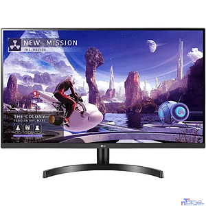 LCD LG 27" 27QN600-B черный {IPS 2560x1440 75Hz 5ms 178/178 8bit(6bit+FRC) 350cd 1000:1  HDR10 HDMI DisplayPort vesa}