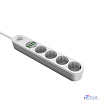 Perfeo LD_B4438 LDNIO SE4432/ Сетевой удлинитель 2м + ЗУ на 4 USB/ 4 розетки (медь) - 2500W/ USB - 17W/ White&Gray