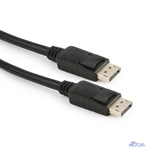Bion Кабель DisplayPort v1.4, 20M/20M, скорость передачи до 25,92 Гбит/с, 8K, фиксирующая защелка, 2 м, черный [BXP-CC-DP4-020]