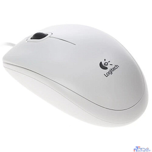 910-003360 Мышь Logitech B100 White USB OEM