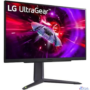LCD LG 27" 27GR75Q-B UltraGear черный {IPS 2560x1440 165hz 1ms 300cd 2xHDMI DisplayPort} [27gr75q-b.aruz]