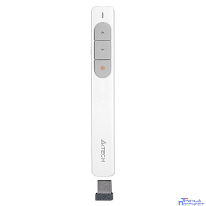 Презентер A4 Fstyler LP15 Radio USB (15м) белый [1198670]