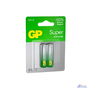 GP 15AA21-2CRSBC2 20/160 Super Alkaline G-Tech (2 шт. в уп-ке)